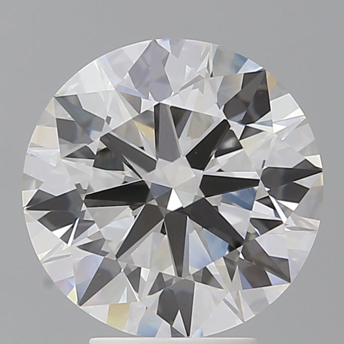 4.59 Carat Round Shaped, Ideal Cut, F Color, VVS2 Clarity, IGI Certified Lab Grown Diamond