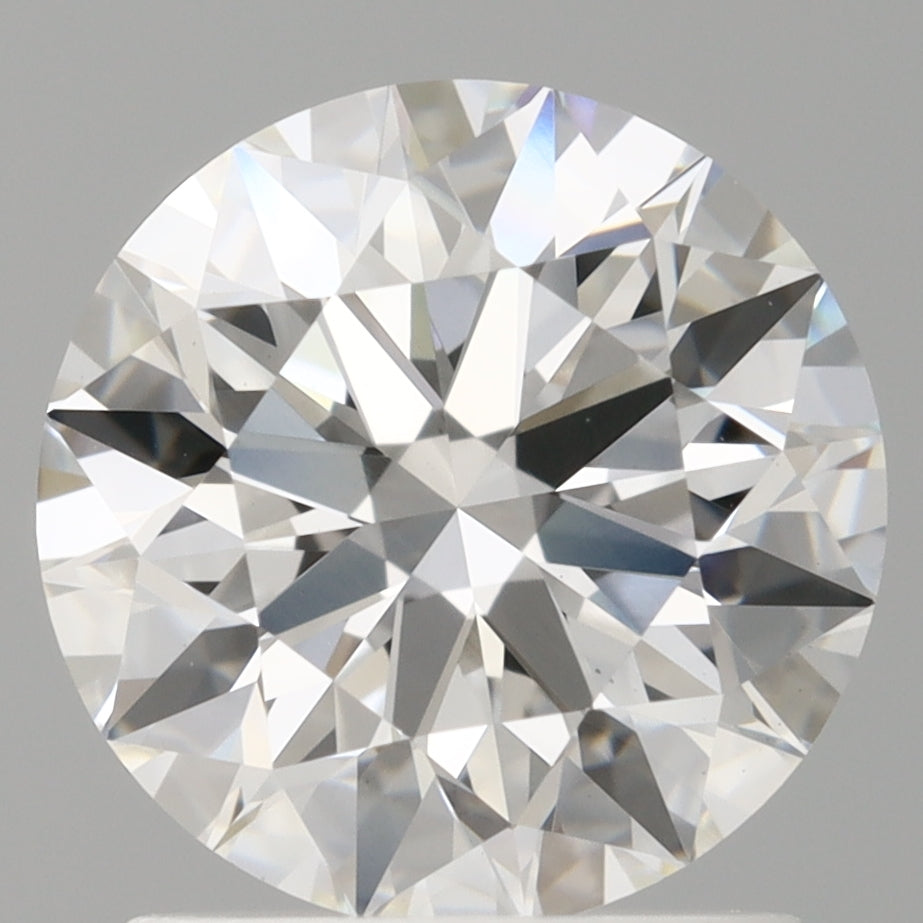 1.60 Carat Round Shaped, Ideal Cut, D Color, VVS2 Clarity, IGI Certified Lab Grown Diamond