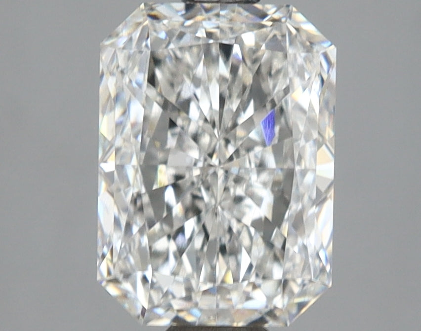 2.00 Carat Radiant Shaped, Excellent Cut, E Color, IF Clarity, IGI Certified Lab Grown Diamond