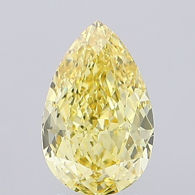 3.08 Carat Pear Shaped, Excellent Cut, VS1 Clarity, IGI Certified Lab Grown Diamond