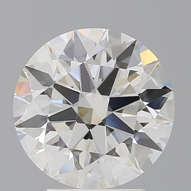 3.53 Carat Round Shaped, Ideal Cut, F Color, VVS2 Clarity, IGI Certified Lab Grown Diamond