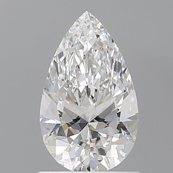 1.08 Carat Pear Shaped, Ideal Cut, D Color, VVS2 Clarity, IGI Certified Lab Grown Diamond