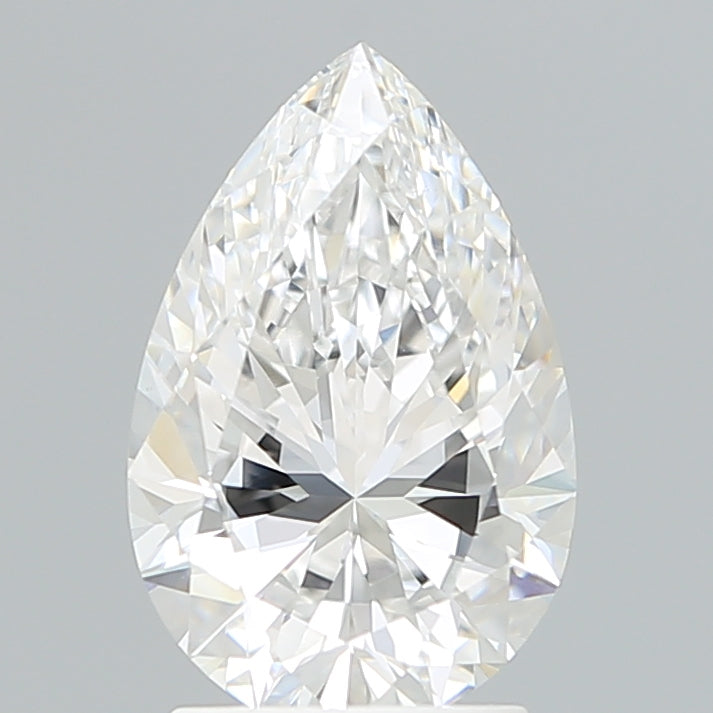 2.28 Carat Pear Shaped, Excellent Cut, E Color, VVS2 Clarity, IGI Certified Lab Grown Diamond