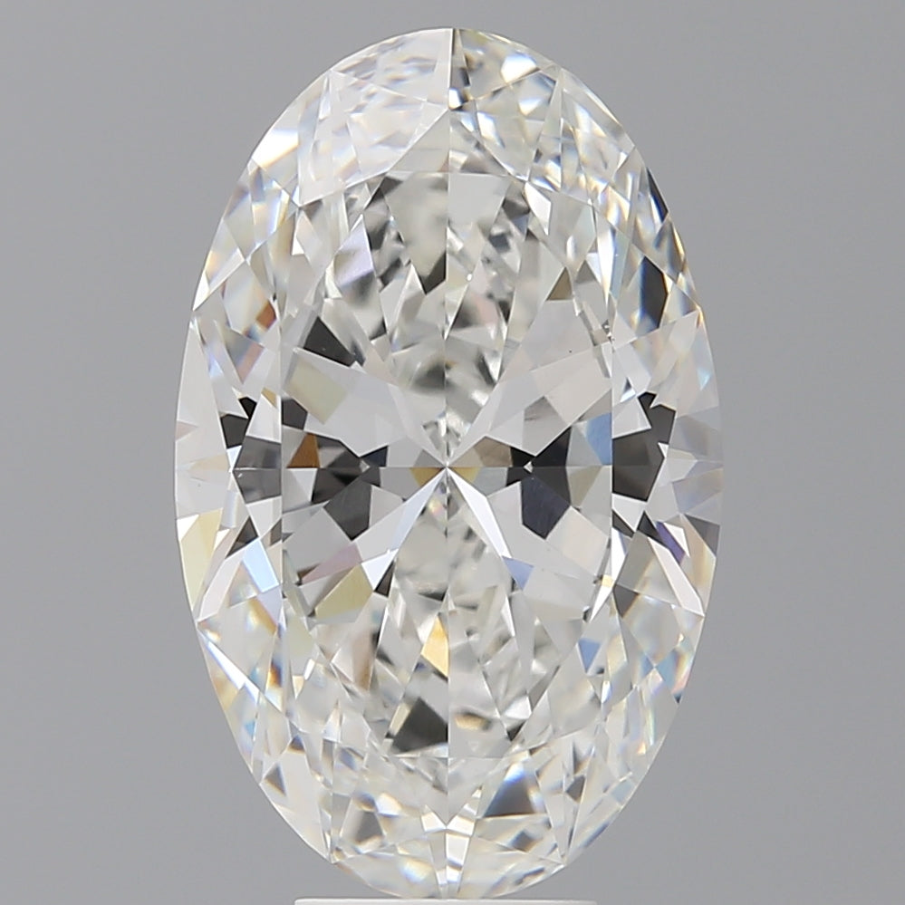 7.60 Carat Oval Shaped, Excellent Cut, E Color, VVS2 Clarity, IGI Certified Lab Grown Diamond