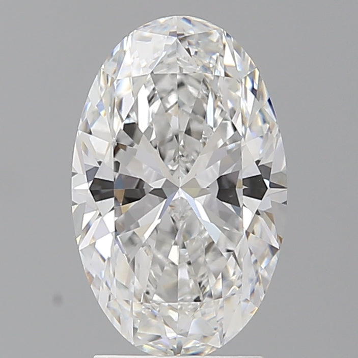 2.60 Carat Oval Shaped, Ideal Cut, E Color, VVS2 Clarity, IGI Certified Lab Grown Diamond