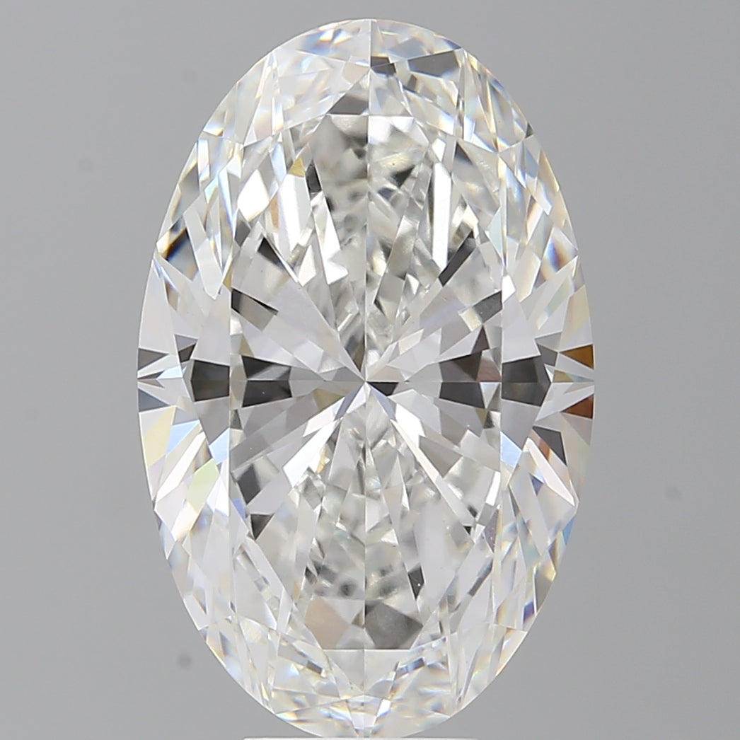 9.03 Carat Oval Shaped, Ideal Cut, F Color, VVS2 Clarity, IGI Certified Lab Grown Diamond