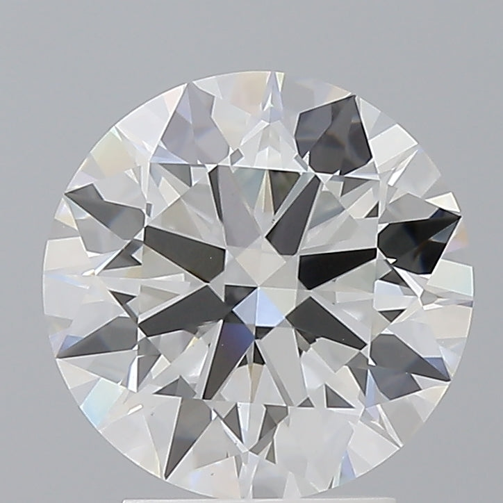 3.10 Carat Round Shaped, Ideal Cut, F Color, VVS2 Clarity, IGI Certified Lab Grown Diamond
