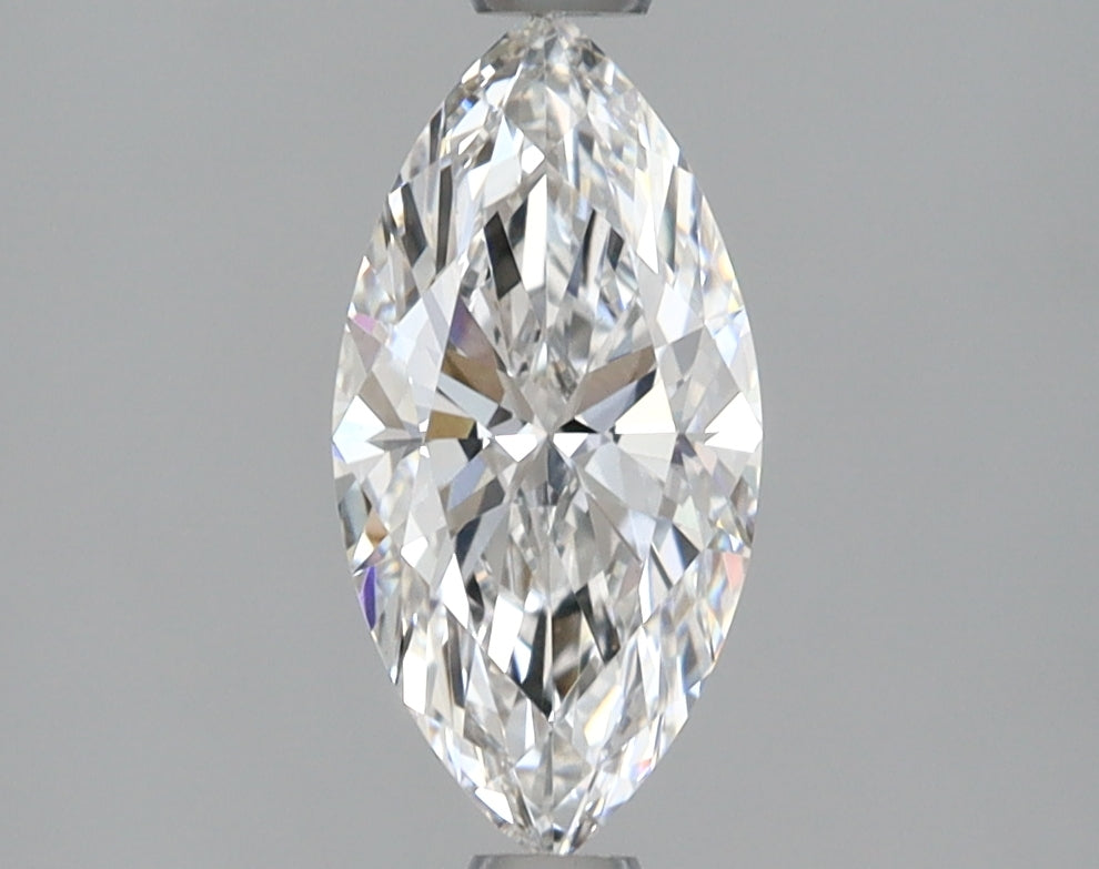 1.06 Carat Marquise Shaped, Ideal Cut, E Color, VVS2 Clarity, IGI Certified Lab Grown Diamond