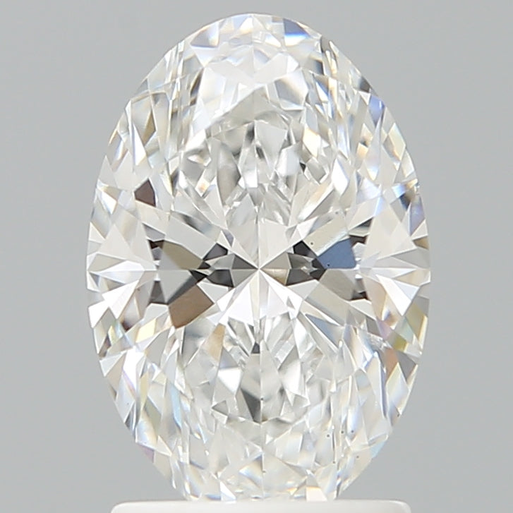 1.89 Carat Oval Shaped, Ideal Cut, D Color, VS1 Clarity, IGI Certified Lab Grown Diamond
