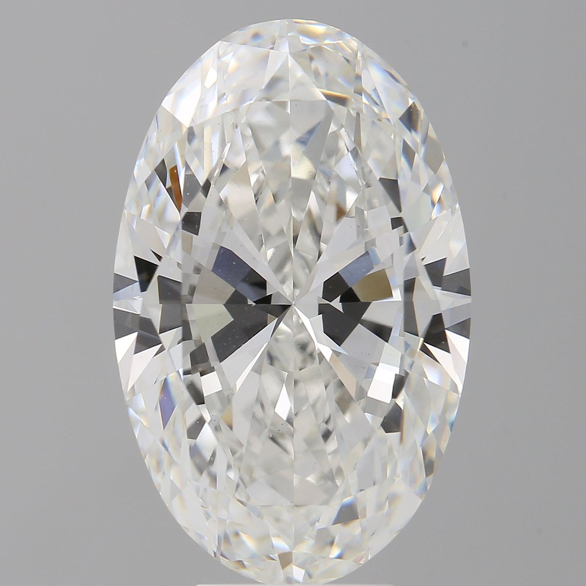 8.03 Carat Oval Shaped, Ideal Cut, E Color, VVS2 Clarity, IGI Certified Lab Grown Diamond