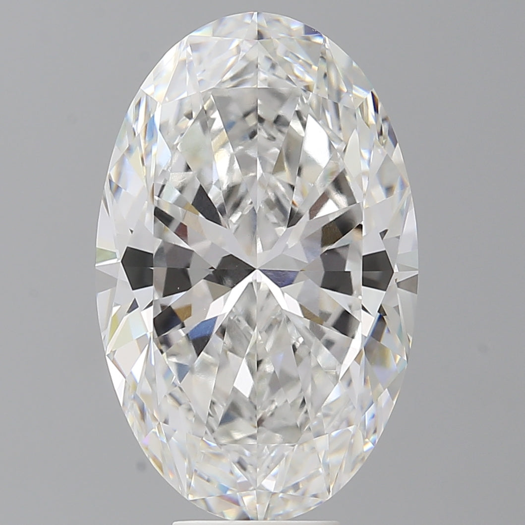 9.53 Carat Oval Shaped, Excellent Cut, E Color, VVS2 Clarity, IGI Certified Lab Grown Diamond