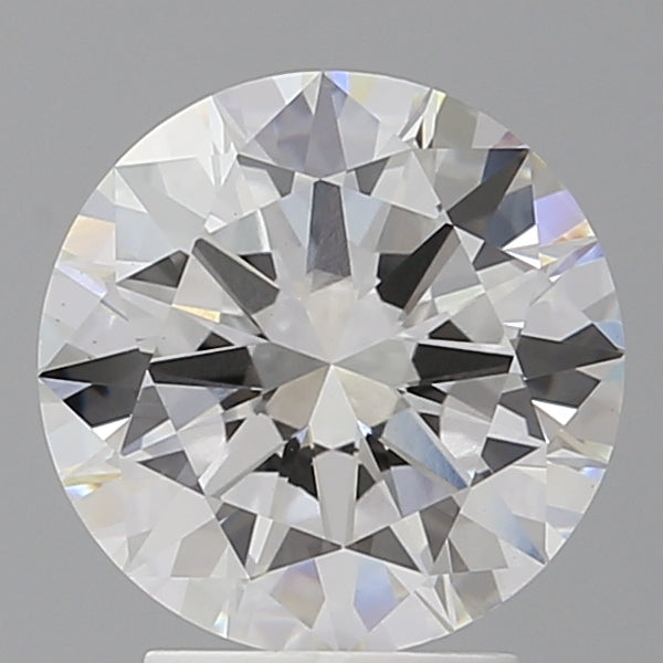 3.02 Carat Round Shaped, Excellent Cut, F Color, VS1 Clarity, IGI Certified Lab Grown Diamond