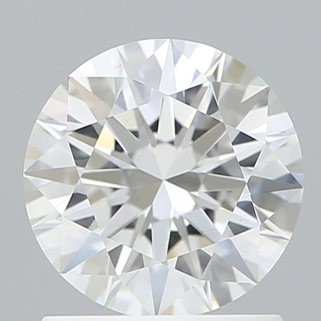 1.26 Carat Round Shaped, Ideal Cut, E Color, VVS2 Clarity, IGI Certified Lab Grown Diamond
