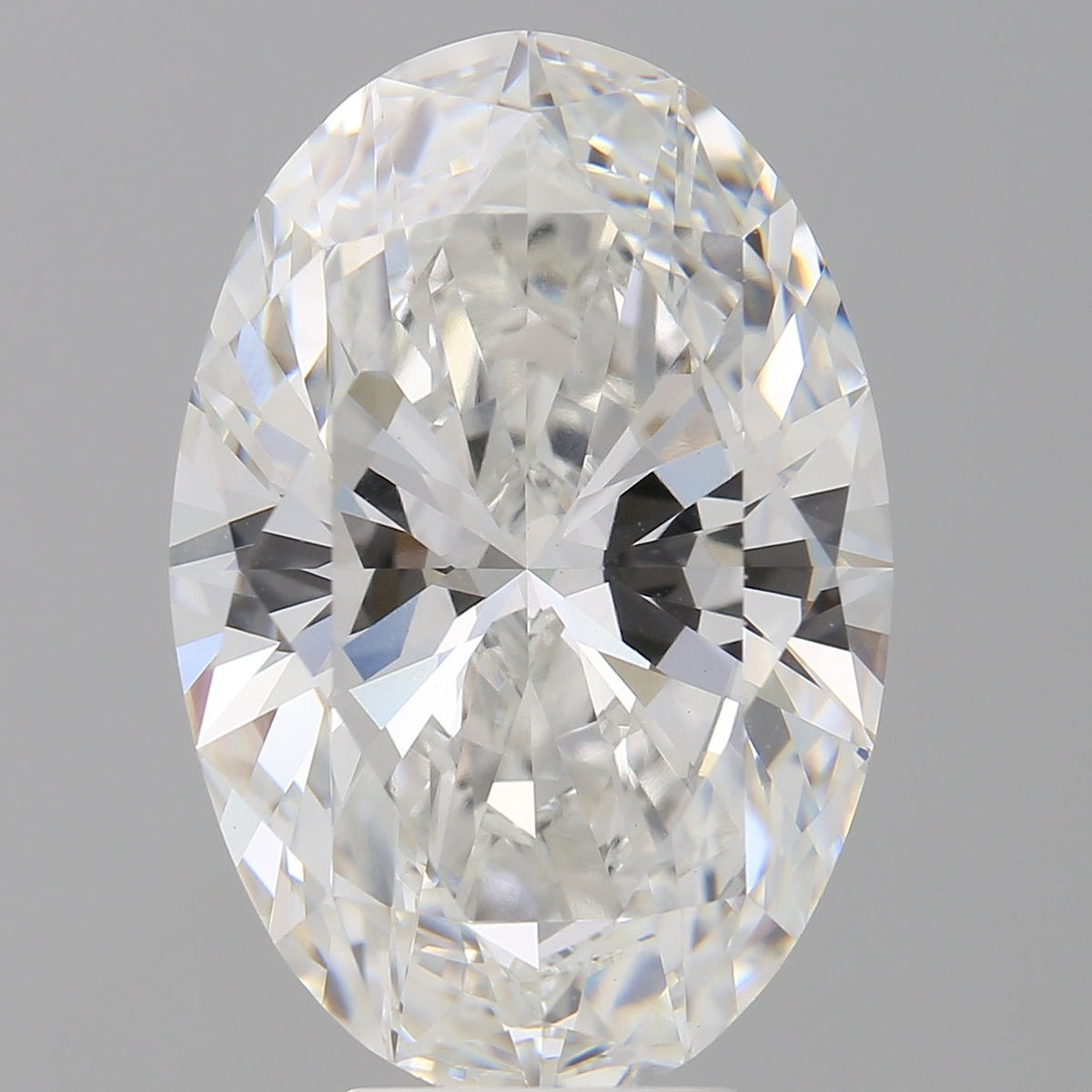 7.09 Carat Oval Shaped, Ideal Cut, E Color, VVS2 Clarity, IGI Certified Lab Grown Diamond