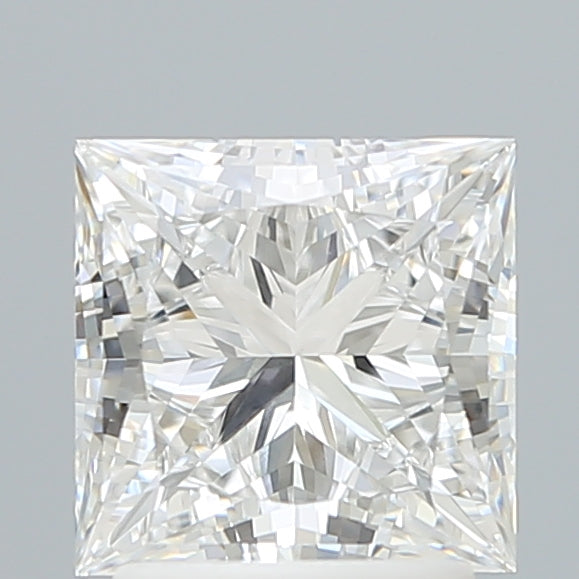 2.20 Carat Princess Shaped, Ideal Cut, E Color, VVS2 Clarity, IGI Certified Lab Grown Diamond