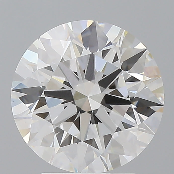 3.10 Carat Round Shaped, Ideal Cut, E Color, VS1 Clarity, IGI Certified Lab Grown Diamond