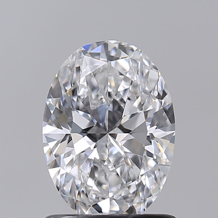 1.00 Carat Oval Shaped, Ideal Cut, D Color, VVS1 Clarity, IGI Certified Lab Grown Diamond