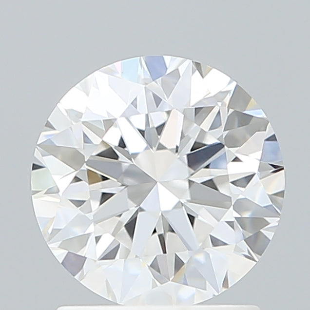 1.59 Carat Round Shaped, Excellent Cut, D Color, VVS2 Clarity, IGI Certified Lab Grown Diamond