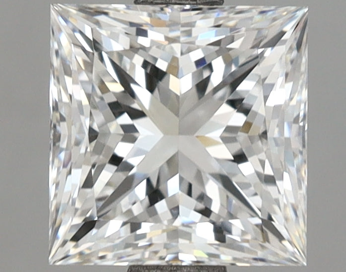2.08 Carat Princess Shaped, Excellent Cut, D Color, VVS2 Clarity, IGI Certified Lab Grown Diamond