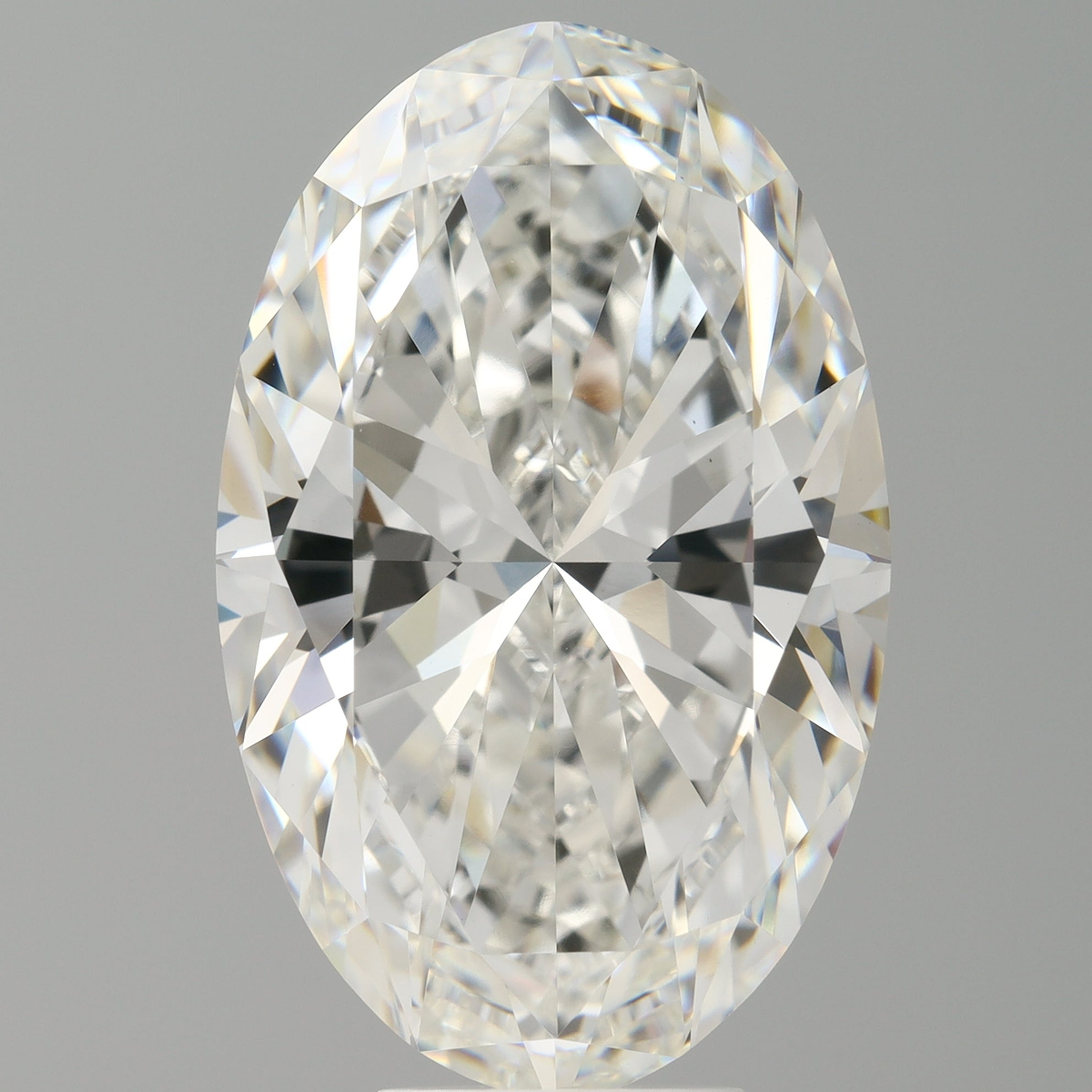 8.10 Carat Oval Shaped, Ideal Cut, E Color, VVS2 Clarity, IGI Certified Lab Grown Diamond