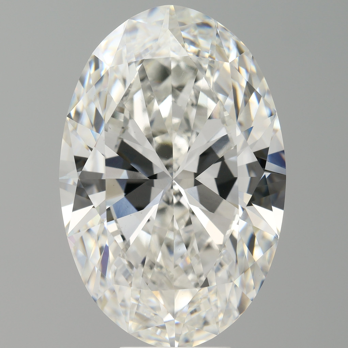 10.06 Carat Oval Shaped, Ideal Cut, F Color, VVS2 Clarity, IGI Certified Lab Grown Diamond