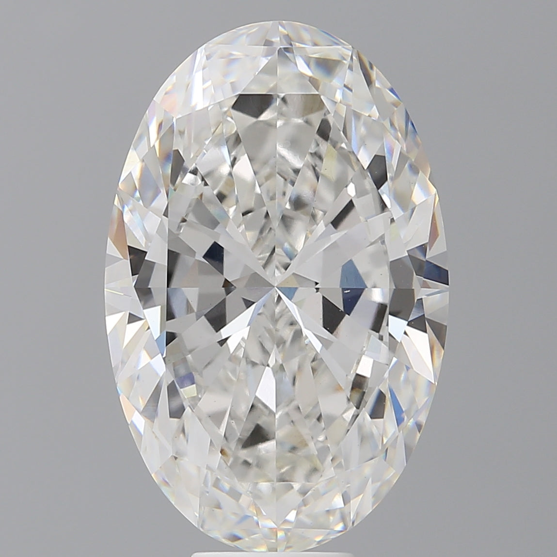 12.04 Carat Oval Shaped, Excellent Cut, F Color, VVS2 Clarity, IGI Certified Lab Grown Diamond