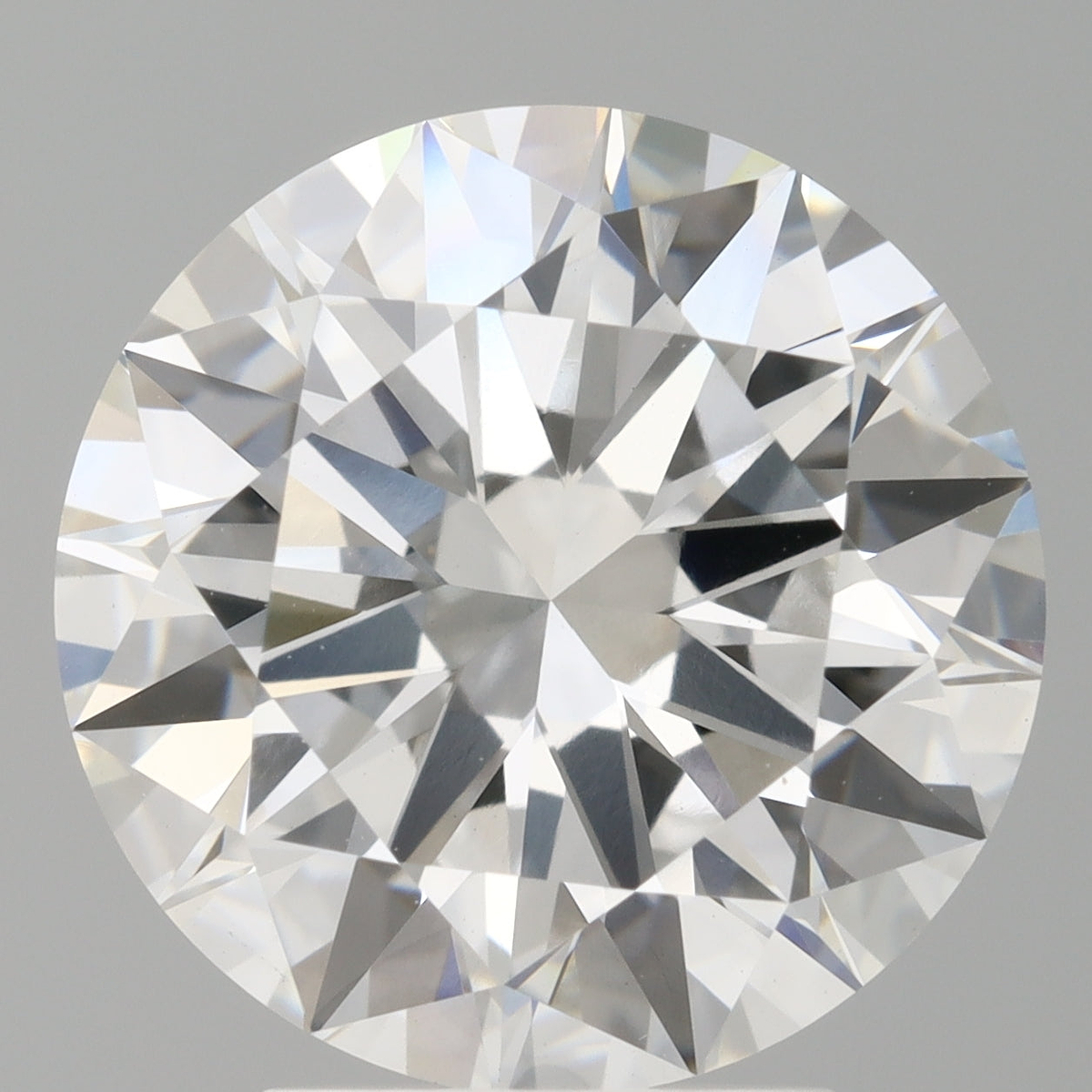 4.00 Carat Round Shaped, Excellent Cut, E Color, VVS2 Clarity, IGI Certified Lab Grown Diamond