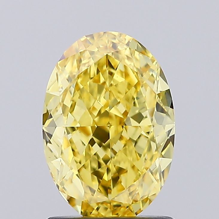 1.54 Carat Oval Shaped, Excellent Cut, VS2 Clarity, IGI Certified Lab Grown Diamond