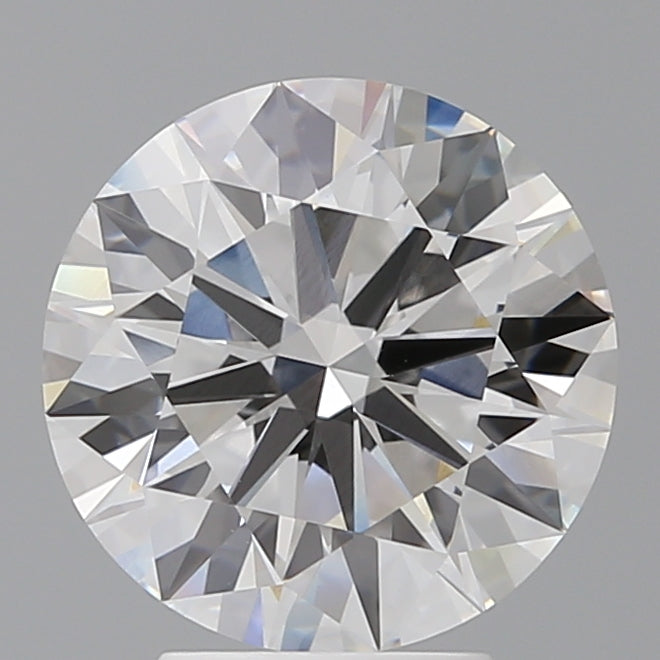 4.03 Carat Round Shaped, Ideal Cut, E Color, VVS2 Clarity, IGI Certified Lab Grown Diamond