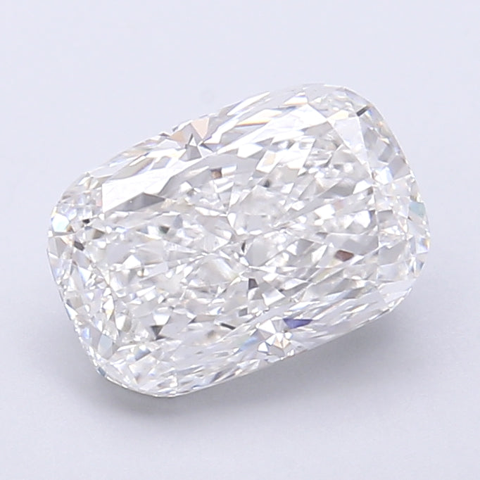 2.51 Carat Cushion Shaped, Very Good Cut, D Color, VVS2 Clarity, IGI Certified Lab Grown Diamond