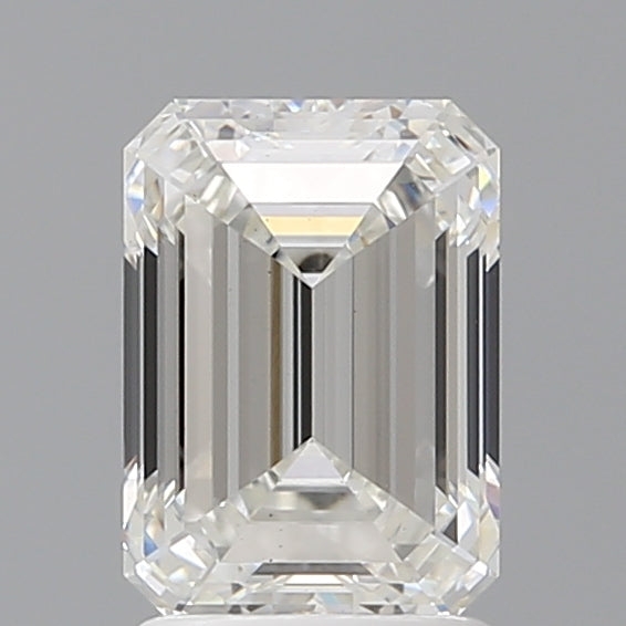 2.03 Carat Emerald Shaped, Ideal Cut, F Color, VS1 Clarity, IGI Certified Lab Grown Diamond