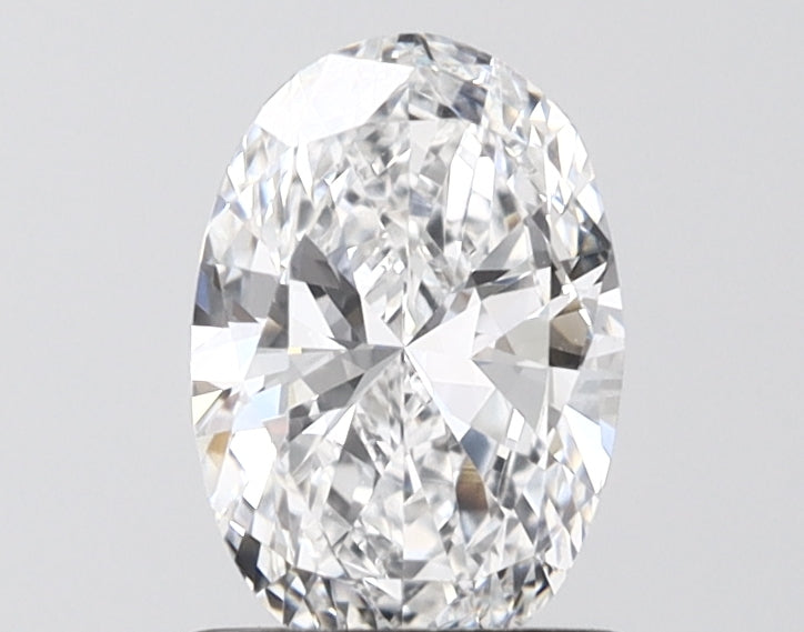 1.05 Carat Oval Shaped, Ideal Cut, D Color, VVS2 Clarity, IGI Certified Lab Grown Diamond