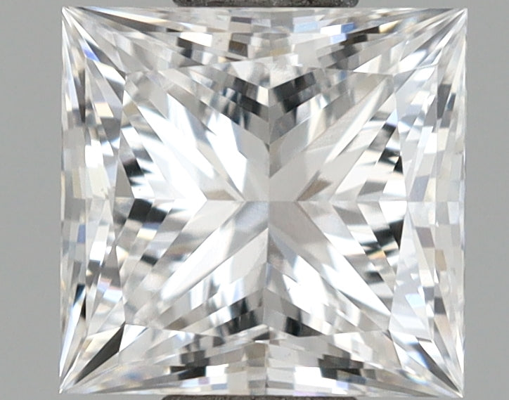 1.01 Carat Princess Shaped, Ideal Cut, D Color, VS1 Clarity, IGI Certified Lab Grown Diamond