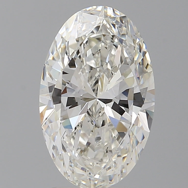 3.08 Carat Oval Shaped, Excellent Cut, F Color, VS1 Clarity, IGI Certified Lab Grown Diamond