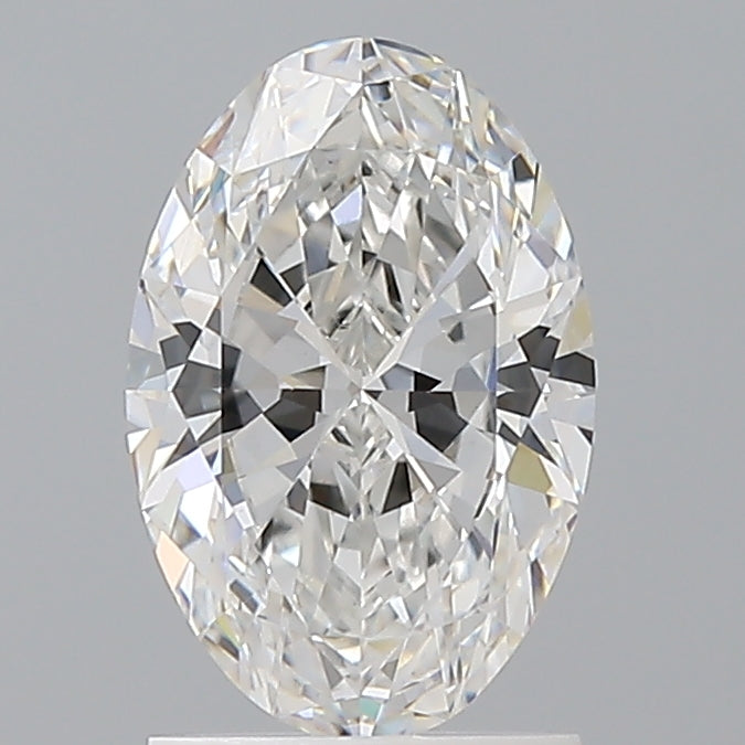 1.60 Carat Oval Shaped, Ideal Cut, E Color, VVS2 Clarity, IGI Certified Lab Grown Diamond