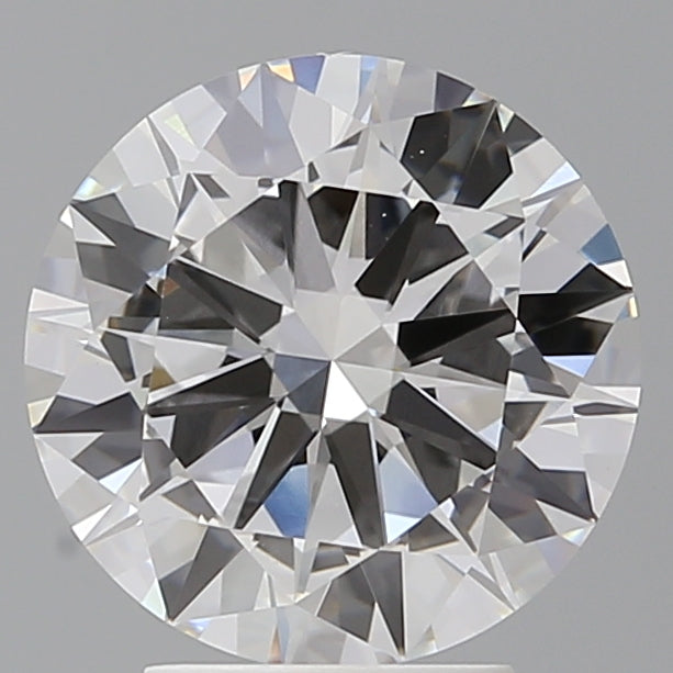 3.51 Carat Round Shaped, Excellent Cut, F Color, VVS2 Clarity, IGI Certified Lab Grown Diamond