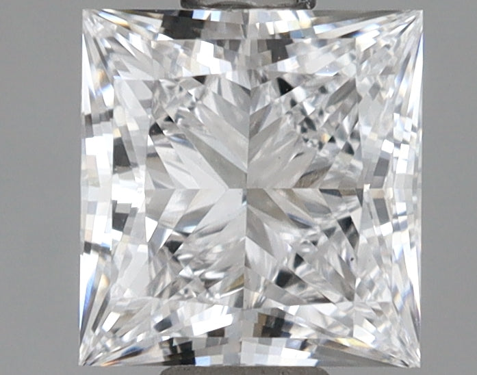 1.02 Carat Princess Shaped, Excellent Cut, D Color, VVS1 Clarity, IGI Certified Lab Grown Diamond