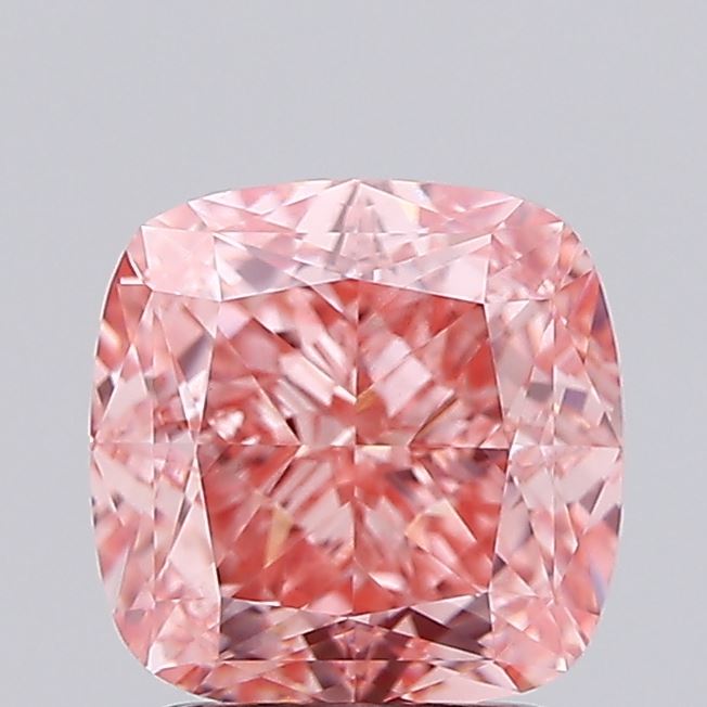 2.53 Carat Cushion Shaped, Ideal Cut, VVS2 Clarity, IGI Certified Lab Grown Diamond
