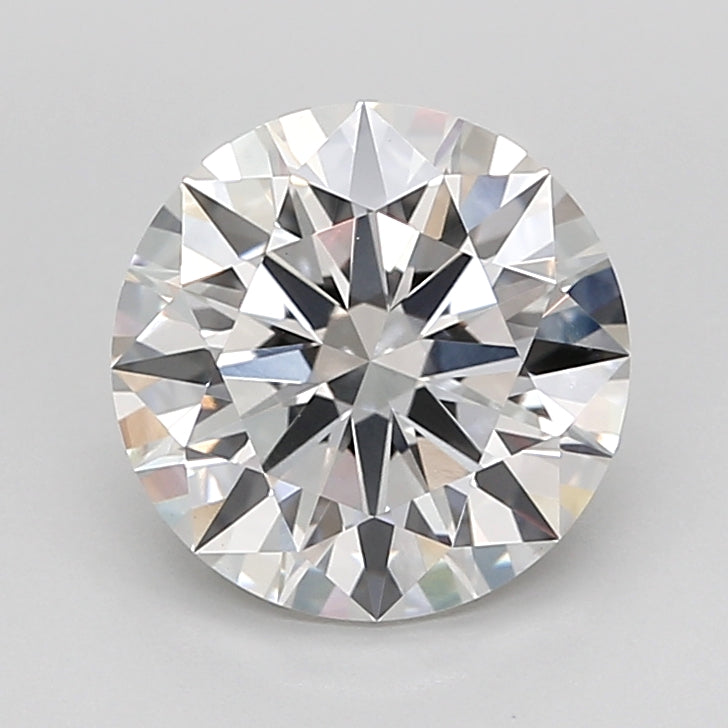 2.50 Carat Round Shaped, Ideal Cut, G Color, VVS2 Clarity, IGI Certified Lab Grown Diamond