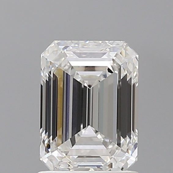 1.60 Carat Emerald Shaped, Ideal Cut, E Color, VVS2 Clarity, IGI Certified Lab Grown Diamond