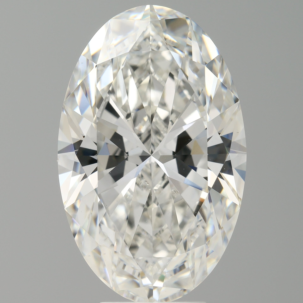 7.09 Carat Oval Shaped, Ideal Cut, F Color, VVS2 Clarity, IGI Certified Lab Grown Diamond