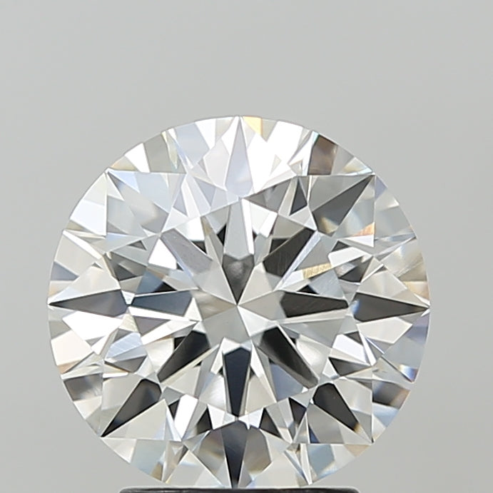 3.10 Carat Round Shaped, Ideal Cut, F Color, VVS2 Clarity, IGI Certified Lab Grown Diamond