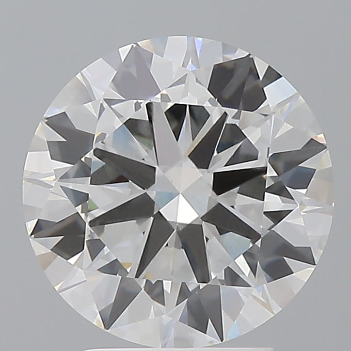 3.43 Carat Round Shaped, Excellent Cut, E Color, VVS2 Clarity, IGI Certified Lab Grown Diamond