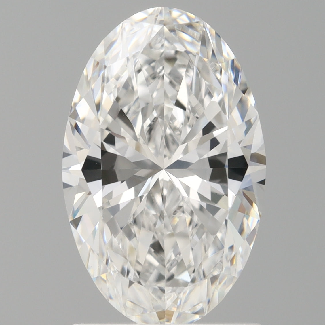 1.56 Carat Oval Shaped, Ideal Cut, E Color, VS1 Clarity, IGI Certified Lab Grown Diamond