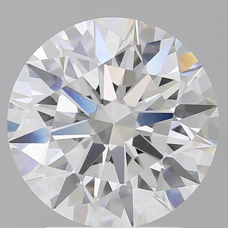 3.02 Carat Round Shaped, Ideal Cut, F Color, VVS2 Clarity, IGI Certified Lab Grown Diamond