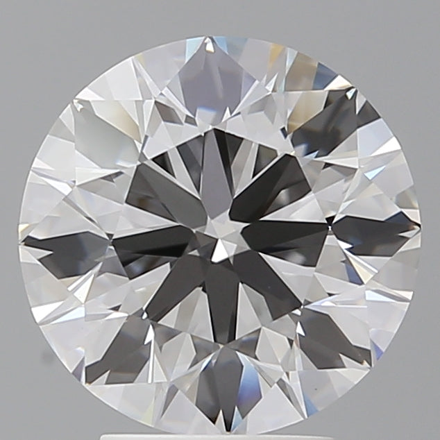 4.01 Carat Round Shaped, Ideal Cut, F Color, VVS2 Clarity, IGI Certified Lab Grown Diamond
