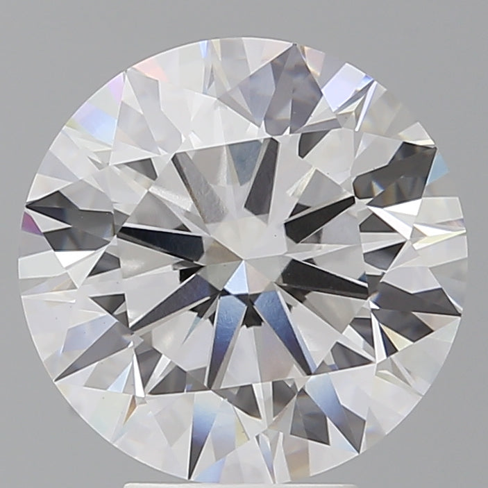 5.60 Carat Round Shaped, Ideal Cut, E Color, VVS2 Clarity, IGI Certified Lab Grown Diamond