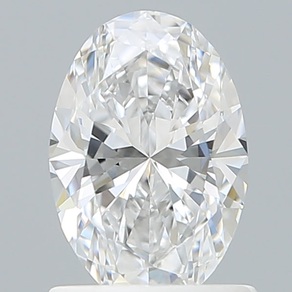 1.06 Carat Oval Shaped, Ideal Cut, D Color, VVS1 Clarity, IGI Certified Lab Grown Diamond
