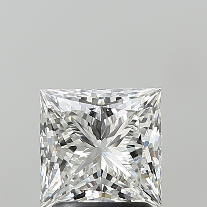 2.01 Carat Princess Shaped, Ideal Cut, F Color, VVS2 Clarity, IGI Certified Lab Grown Diamond