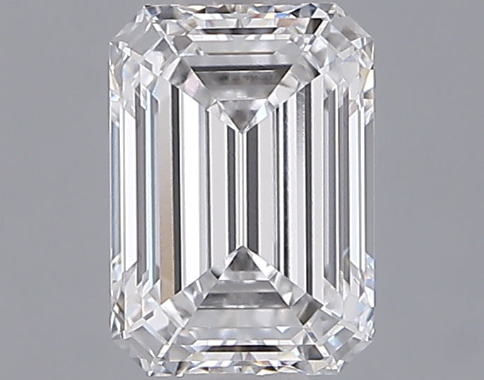 1.03 Carat Emerald Shaped, Ideal Cut, E Color, VVS1 Clarity, IGI Certified Lab Grown Diamond
